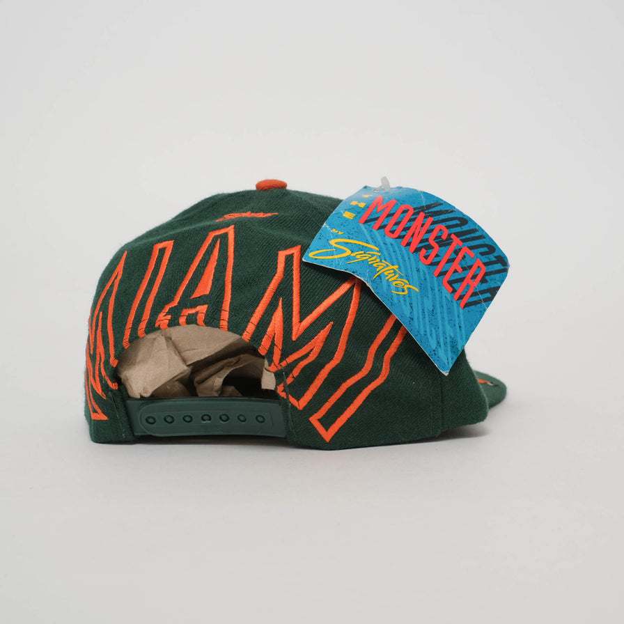 Vintage DS Miami Hurricanes Snapback 