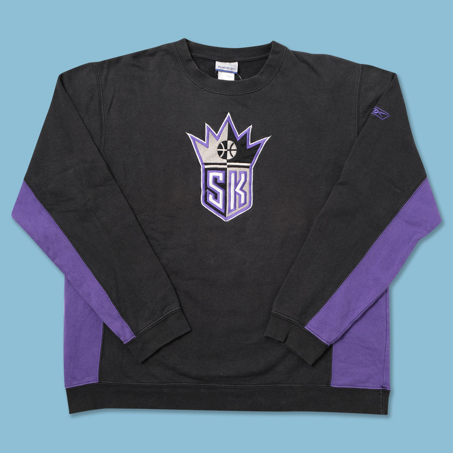 Vintage Reebok Sacramento Kings Sweater Large 