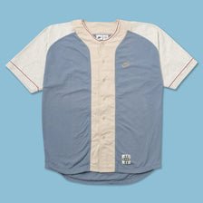 Vintage Nike Cotton Baseball Jersey Large 