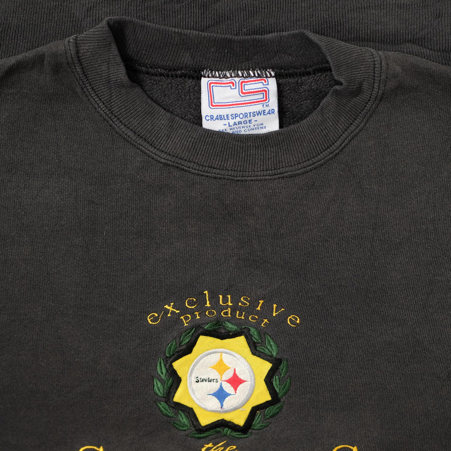 Vintage Pittsburgh Steelers Sweater Large 