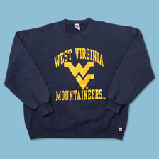 Vintage West Virginia Mountaineers Sweater XLarge 