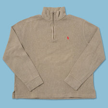 Vintage Polo Ralph Lauren Q-Zip Sweater Small 