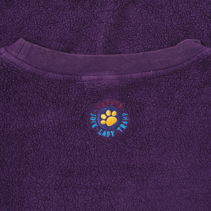 Vintage Lady & The Tramp Fleece Medium 