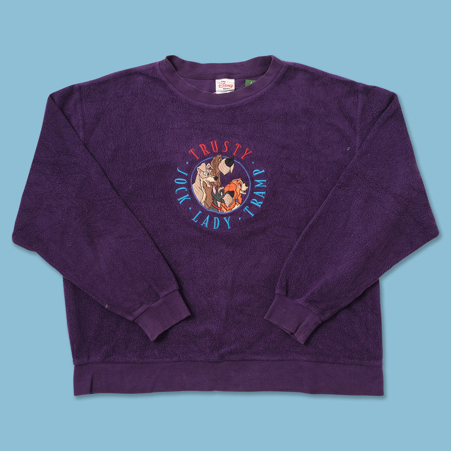 Vintage Lady & The Tramp Fleece Medium 