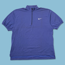 Vintage Nike Agassi Half Zip T-Shirt Large 