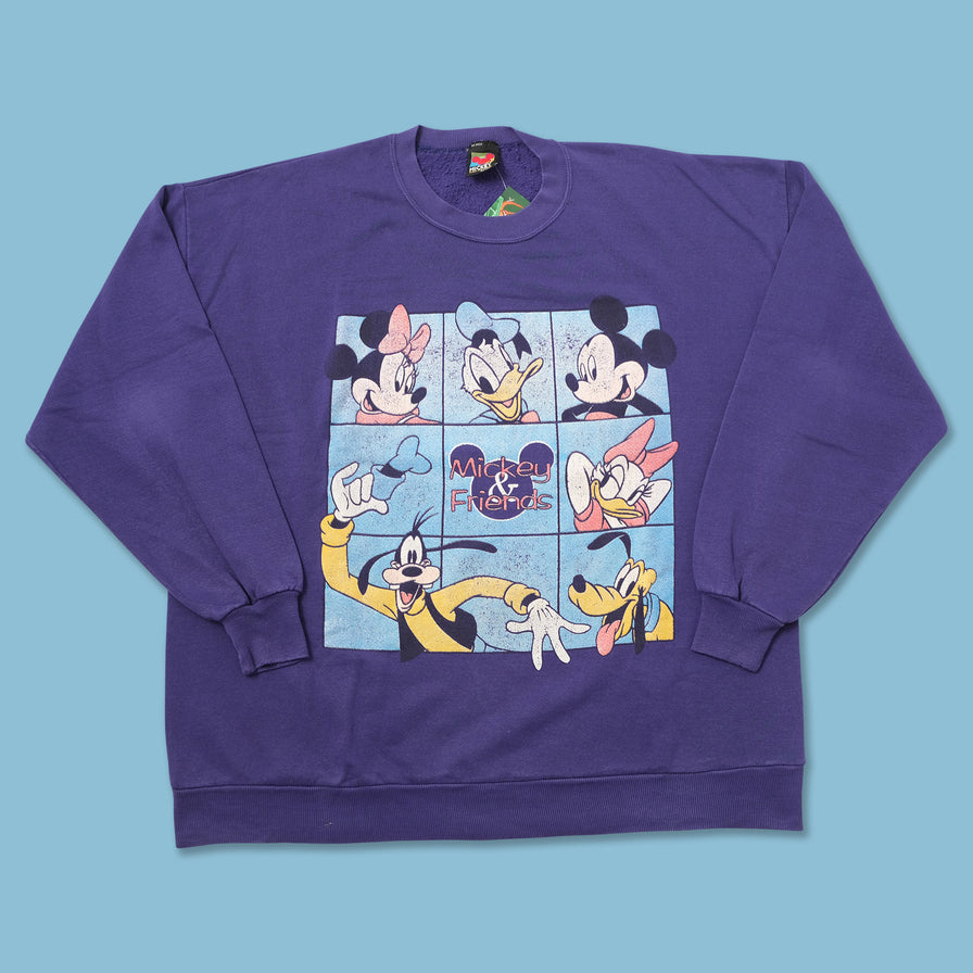 Vintage Mickey & Friends Sweater XLarge 