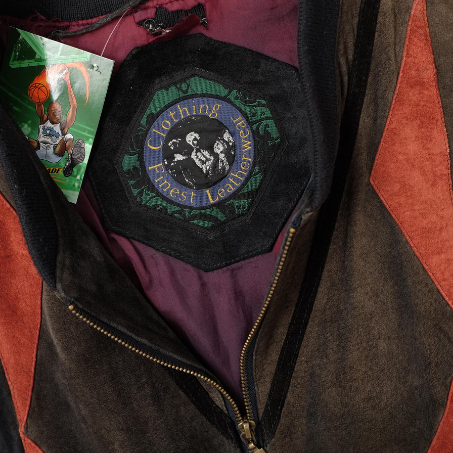 Vintage Leather Jacket XLarge 