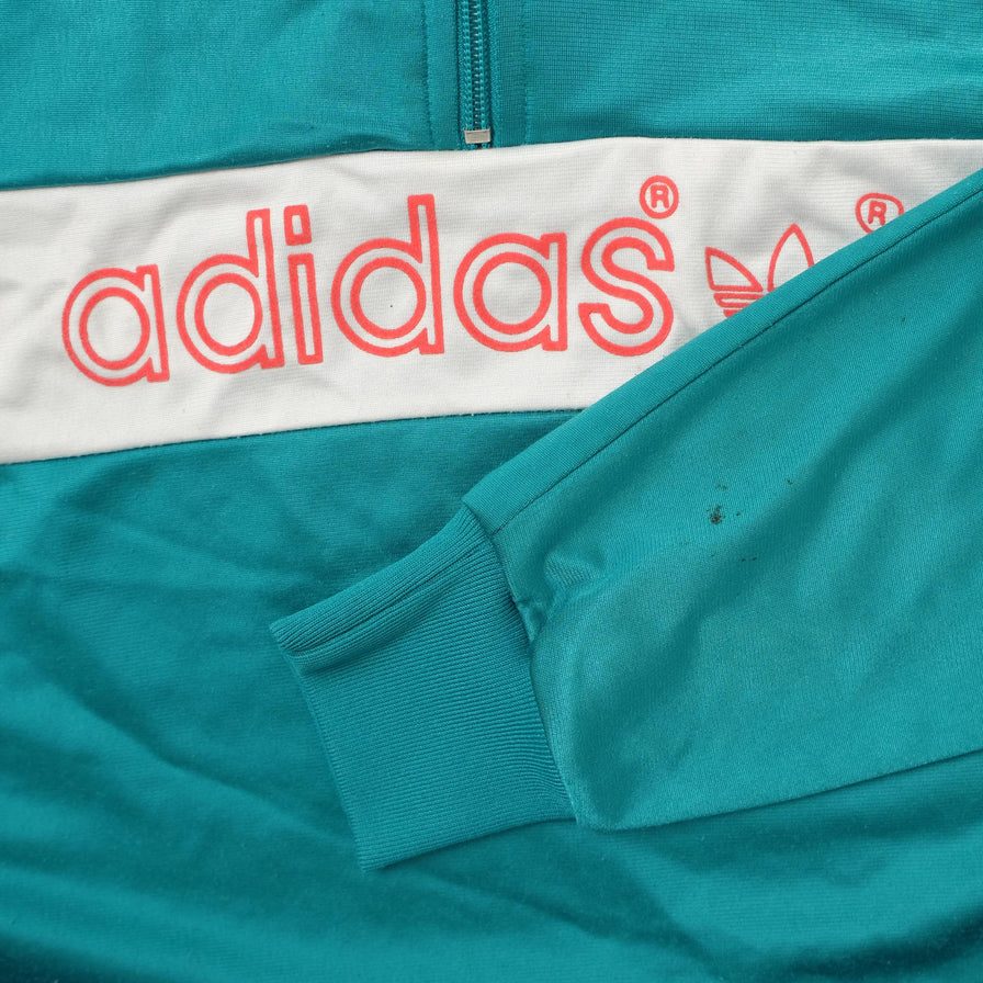 Vintage adidas Q-Zip Track Top Large 