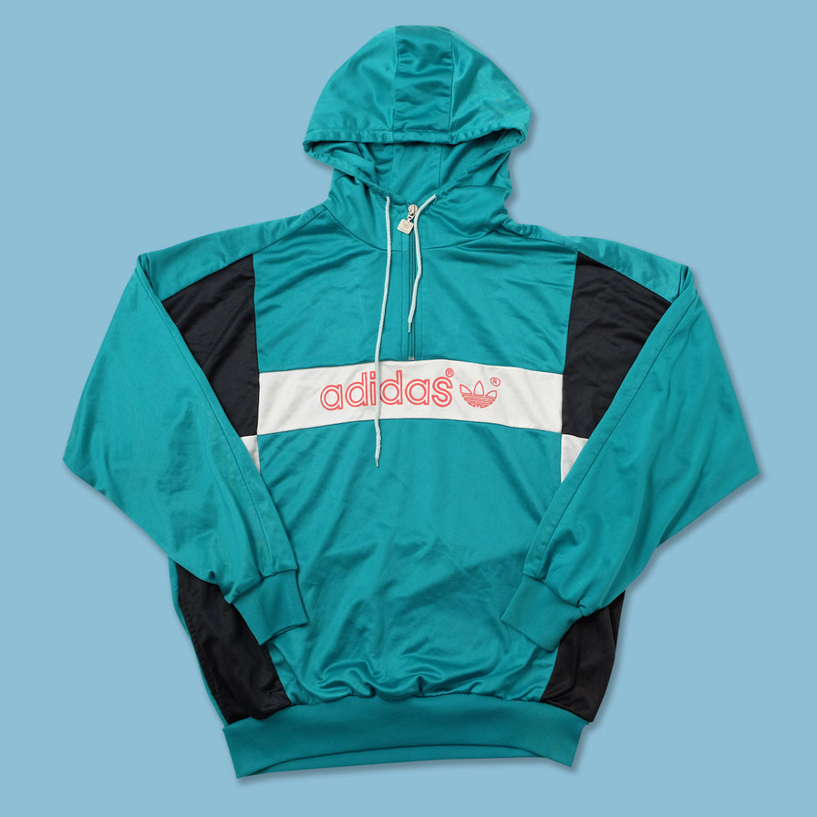 Vintage adidas Q-Zip Track Top Large 