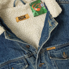 Vintage Padded Denim Jacket Medium 