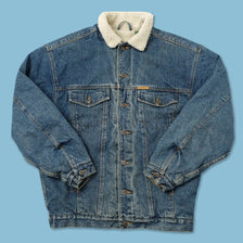 Vintage Padded Denim Jacket Medium 
