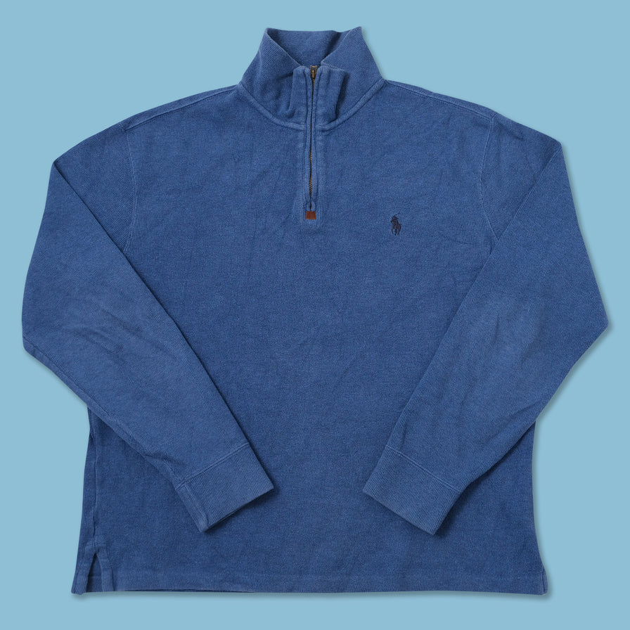 Vintage Polo Ralph Lauren Q-Zip Sweater Small 