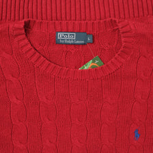 Vintage Polo Ralph Lauren Knit Sweater Large 