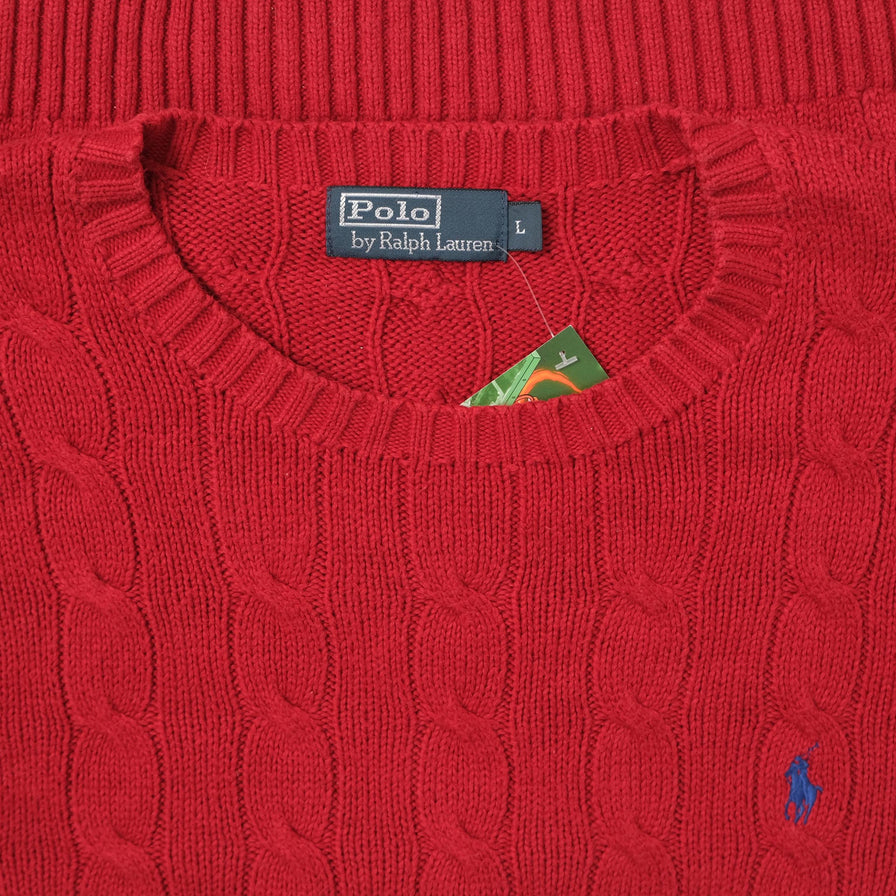 Vintage Polo Ralph Lauren Knit Sweater Large 