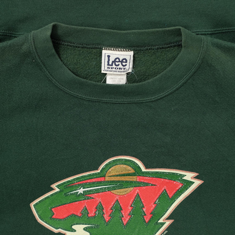 Vintage Minnesota Wild Sweater Large 
