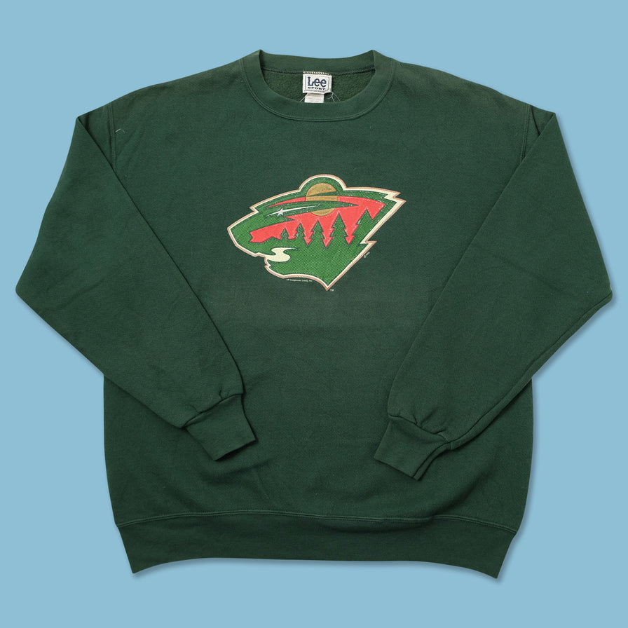 Vintage Minnesota Wild Sweater Large 