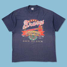 1992 Atlanta Braves T-Shirt XLarge 