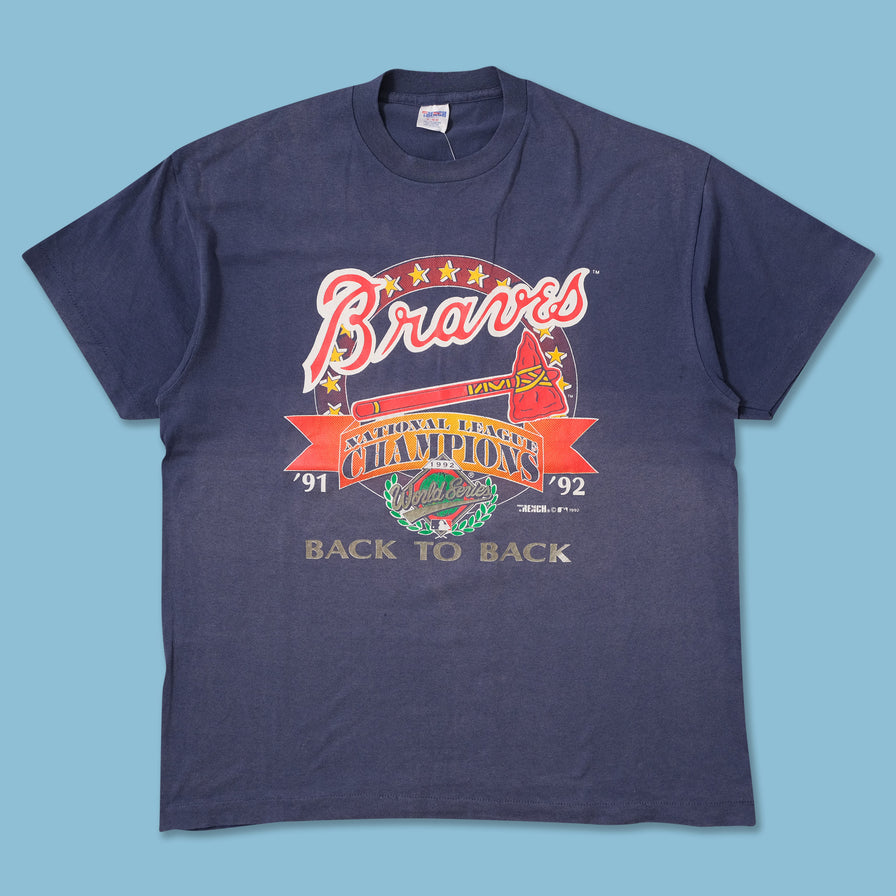 1992 Atlanta Braves T-Shirt XLarge 