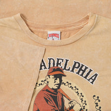 1991 Nutmeg Philadelphia Athletics T-Shirt XLarge 