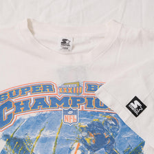 1999 Starter Denver Broncos T-Shirt XLarge 