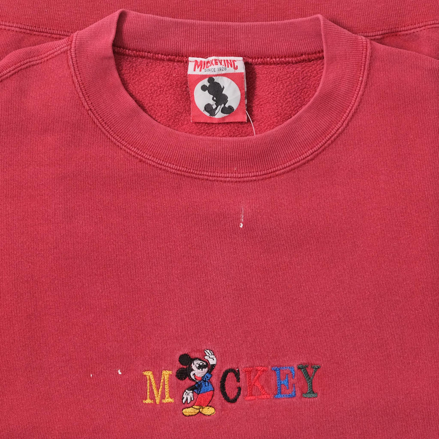 Vintage Mickey Mouse Sweater Large 