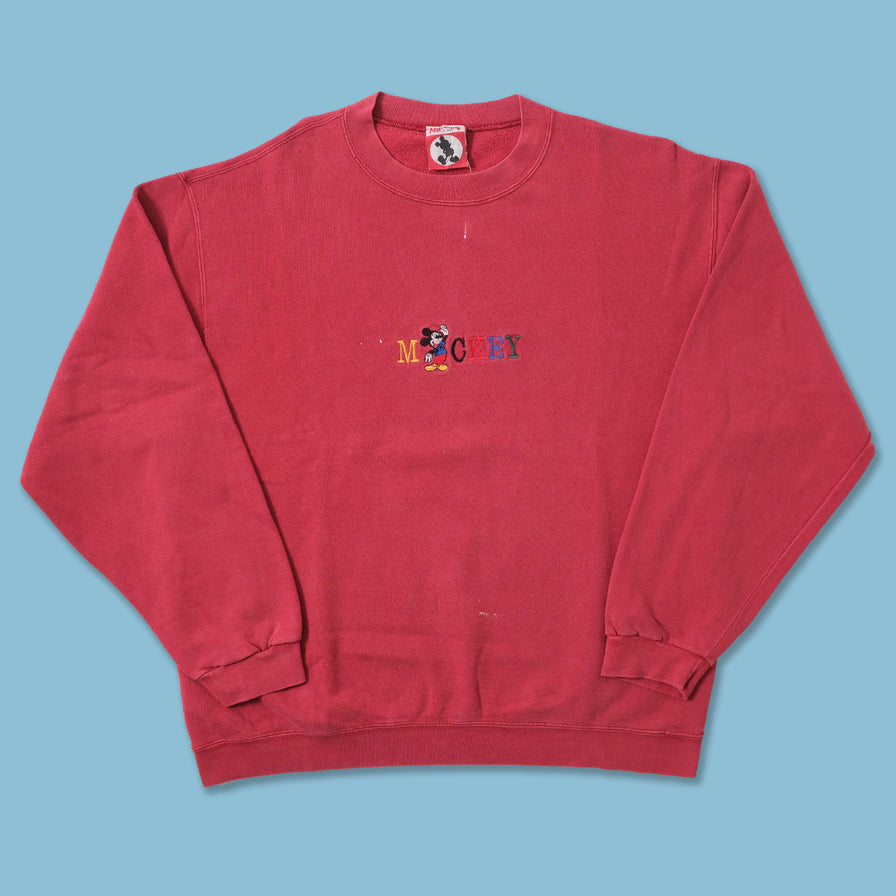 Vintage Mickey Mouse Sweater Large 