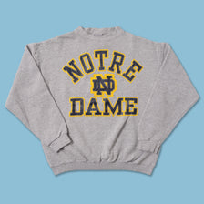 Vintage Notre Dame Sweater Small 