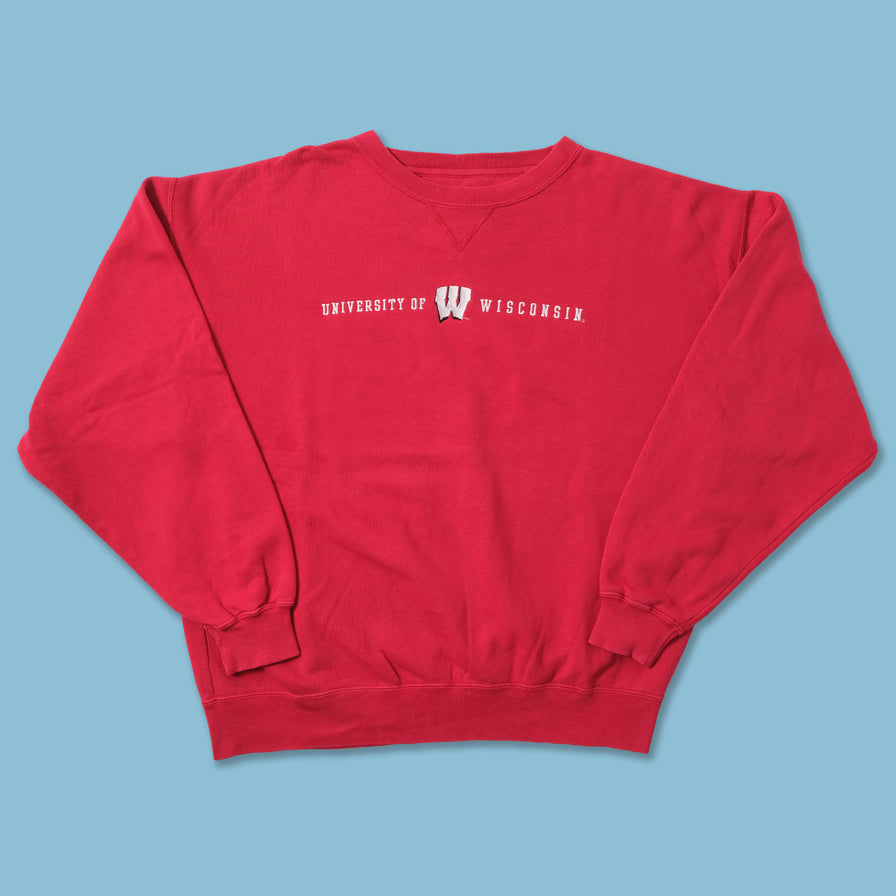 Vintage University of Wisconsin Sweater Medium 