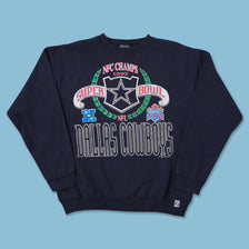 1992 Super Bowl Dallas Cowboys Sweater Large 