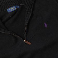 Polo Ralph Lauren Q-Zip Knit Sweater Medium 