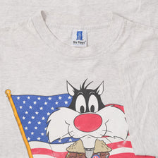 Vintage Looney Tunes Six Flags T-Shirt XXLarge 