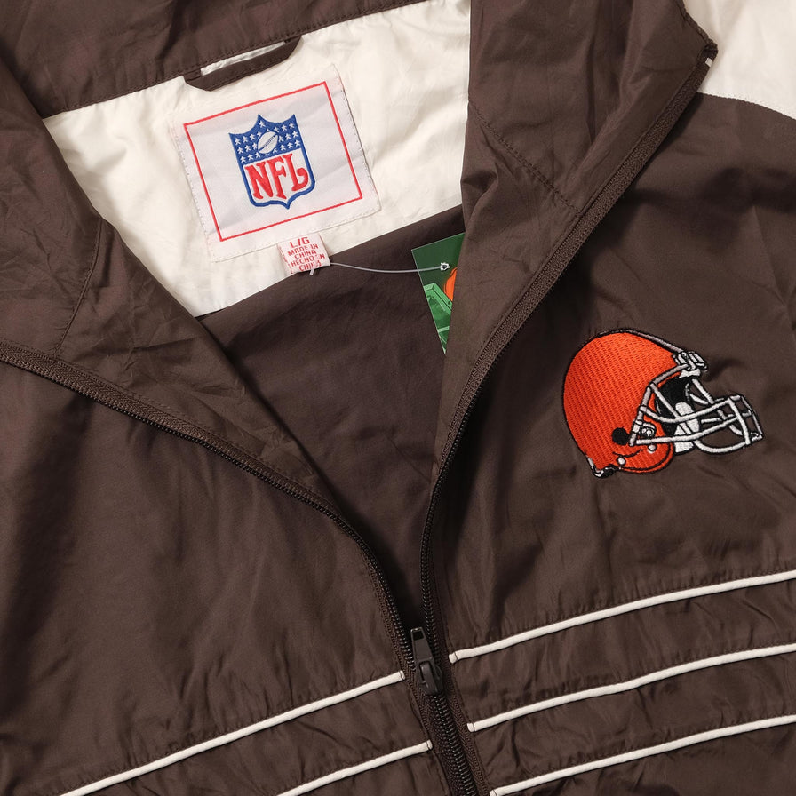 Cleveland Browns Track Jacket Large 