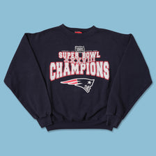 2004 Women's New England Patriots Sweater Medium 