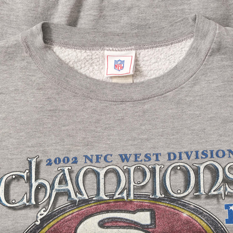 2002 San Francisco 49ers Sweater Large 