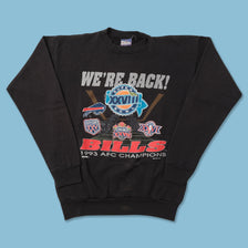 1993 Buffalo Bills Super Bowl Sweater Medium 