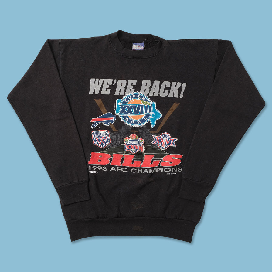 1993 Buffalo Bills Super Bowl Sweater Medium 
