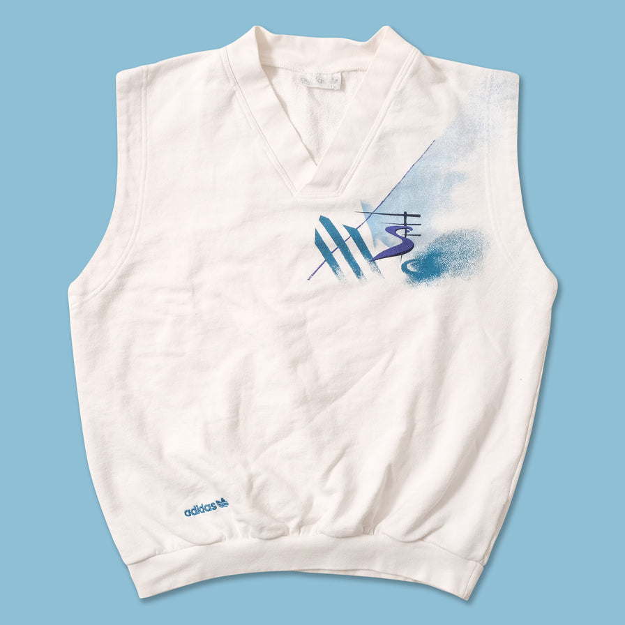 Vintage adidas Stefan Edberg Sweater Vest Medium 