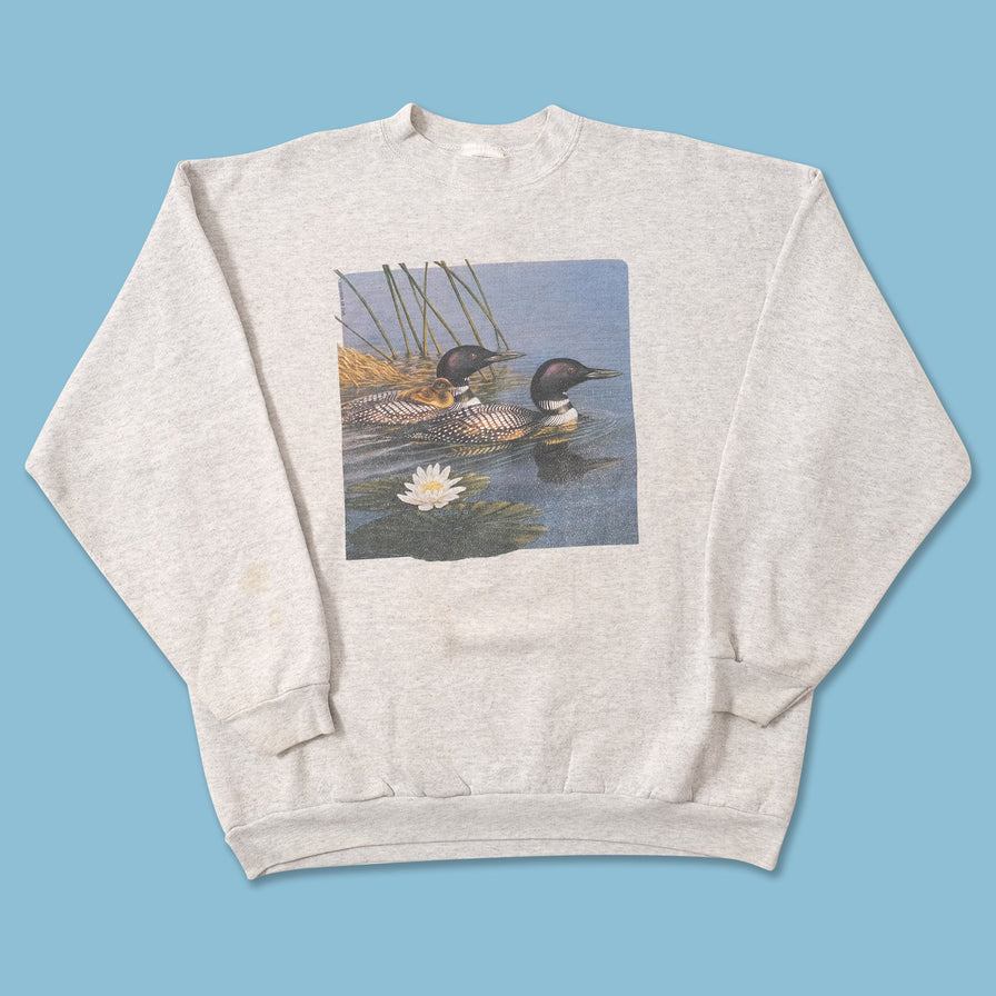 Vintage Ducks Sweater Large 