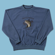 Vintage Fishing Sweater XLarge 