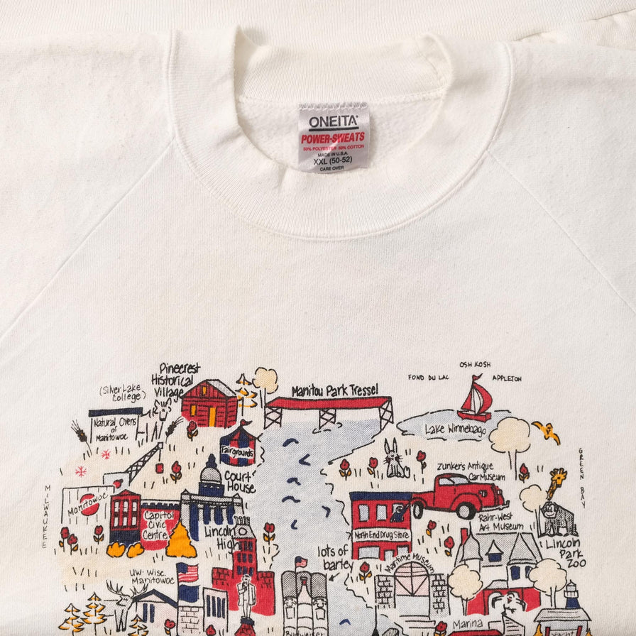 Vintage Manitowoc Sweater XLarge 