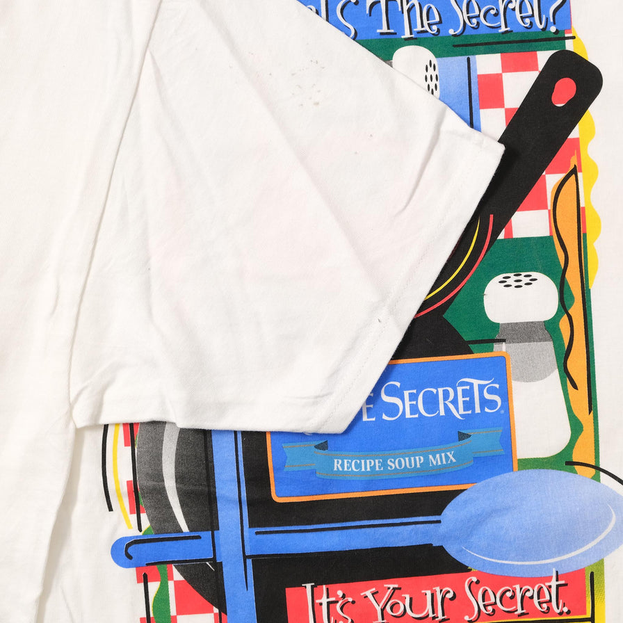 Vintage Lipton Summer Chef T-Shirt XLarge 