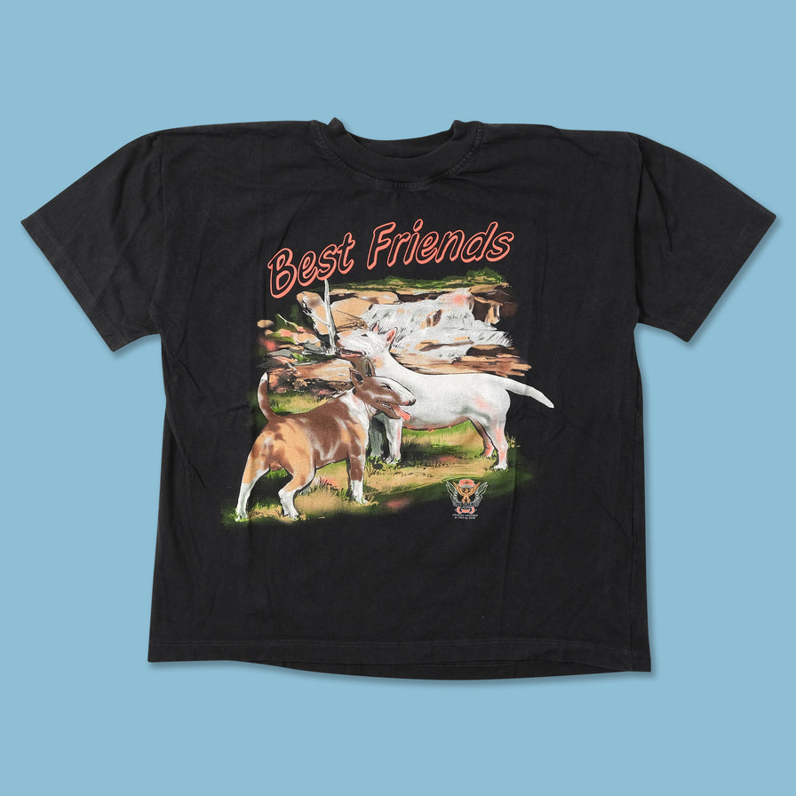 Vintage Best Friends Animal T-Shirt Large 