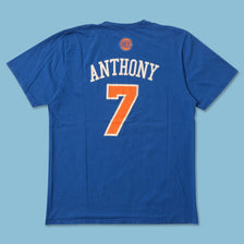 Vintage adidas New York Knicks Anthony T-Shirt Large 