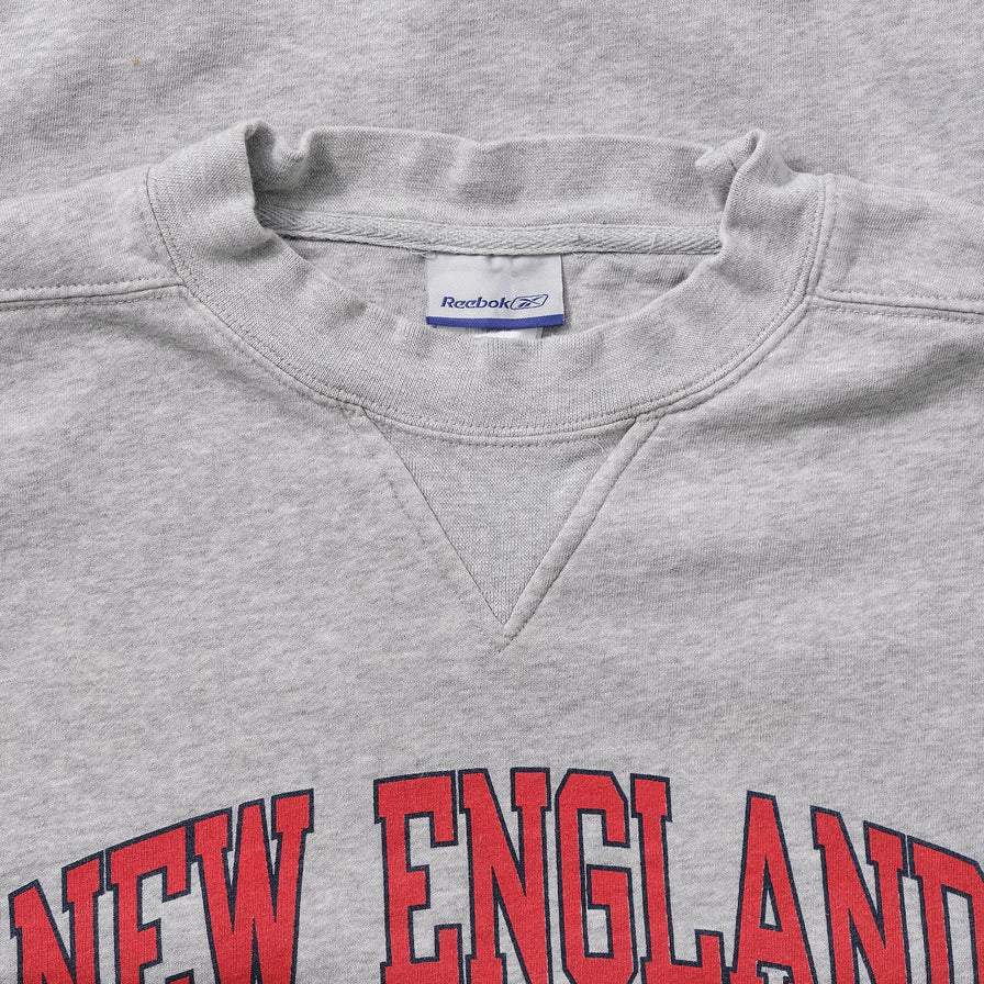 Vintage Reebok New England Patriots Sweater Large 