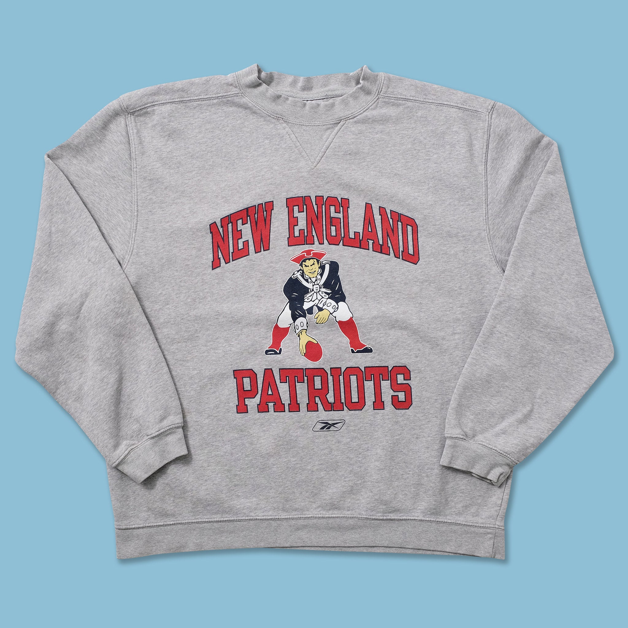 Reebok embroidered 'New England Patriots' Logo Vintage Hoodie – Peeces