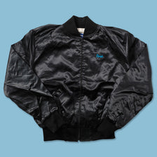Vintage Satin Varsity Jacket Large 