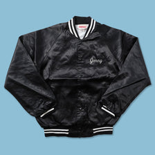 Vintage Satin Varsity Jacket Medium 