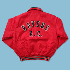Vintage Ravens A.C. Varsity Jacket XLarge 