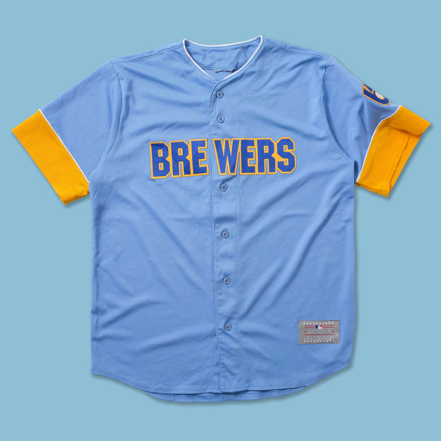 Vintage Milwaukee Brewers Jersey Medium 