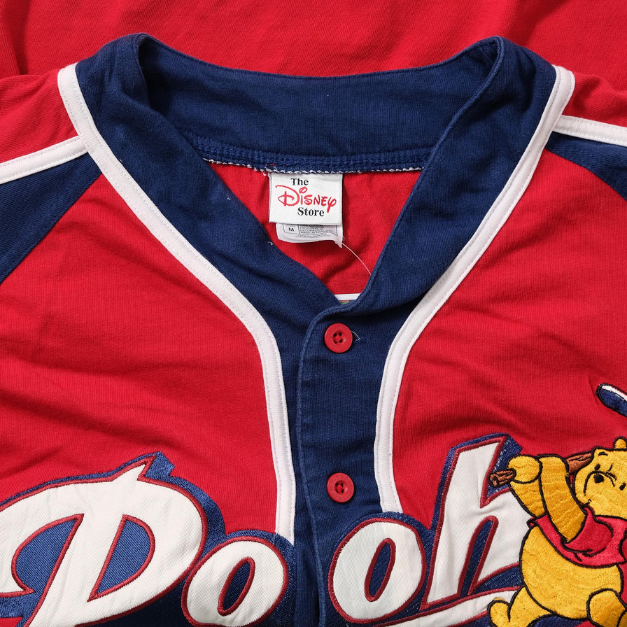 Vintage Winnie Pooh Baseball Jersey Medium 